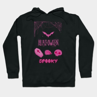 CUTE PINK HALLOWEEN DESIGN Hoodie